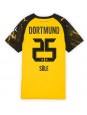 Borussia Dortmund Niklas Sule #25 Replika Hemmakläder Dam 2025-26 Kortärmad Borussia Dortmund Niklas Sule #25 Replika Hemmakläder Dam 2025-26 Kortärmad